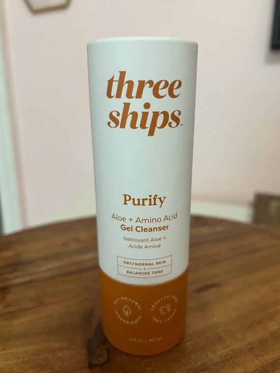 Three ships Other - Three Ships Purify Aloe + Amino Acid Gel Cleanser 2 FL Oz